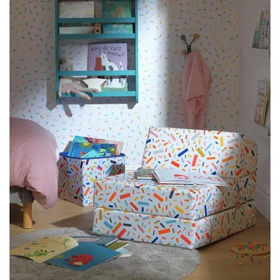 Habitat Habitat Zowie Confetti Fabric Chair Bed