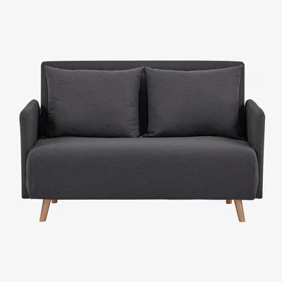 Habitat Habitat Alex Fabric Small Double Sofa Bed - Charcoal