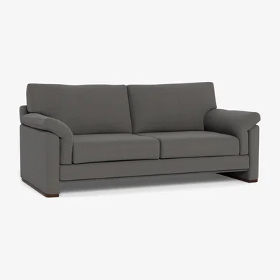 Heal's Heal's Paris II 3 Seater Sofa Smart Linen Sand Natural Feet - Heal's UK Furniture