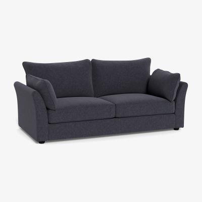 Heal's Heal's Tailor 4 Seater Sofa Texture Soot Natural Beech Feet - Heal's UK Furniture