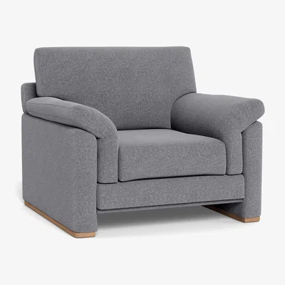 Heal's Heal's Paris II Armchair Tejo Zinnia Natural Feet - Heal's UK Furniture