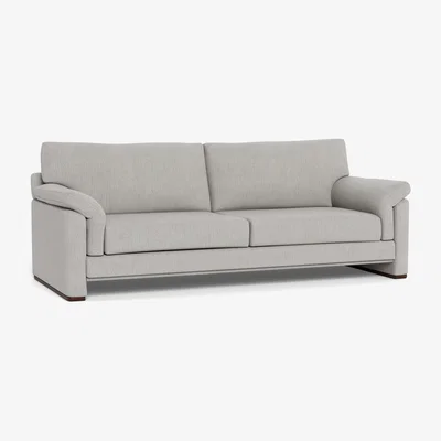 Heal's Heal's Paris II 4 Seater Sofa Boucle Steel Natural Feet - Heal's UK Furniture