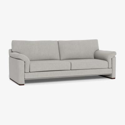 Heal's Heal's Paris II 4 Seater Sofa Linen Mix Hessian Natural Feet - Heal's UK Furniture