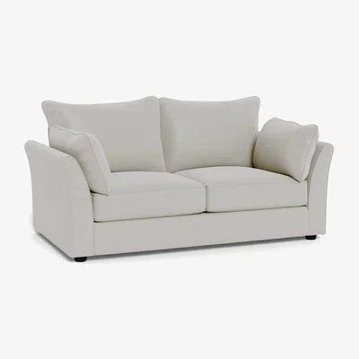 Heal's Heal's Tailor 3 Seater Sofa Capelo LinenCotton Sea Salt Natural Beech Feet - Heal's UK Furniture