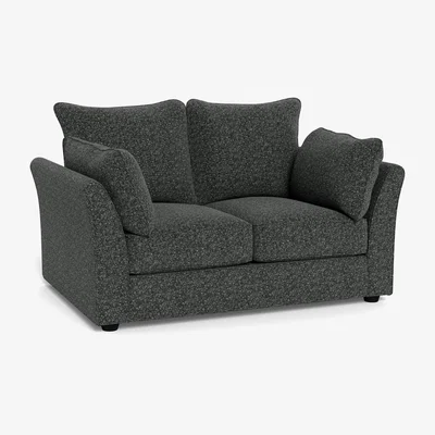 Heal's Heal's Tailor 2 Seater Sofa Boucle Fern Natural Beech Feet - Heal's UK Furniture