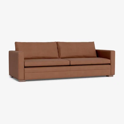 Heal's Heal's Palermo 5 Seater Sofa Siena Cotton Clay Black Feet - Heal's UK Furniture
