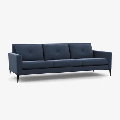 Heal's Heal's Brunel 4 Seater Boucle Indigo - Heal's UK Furniture