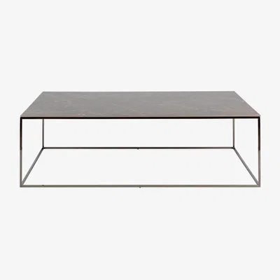 Heal's Ligne Roset Space Coffee Table Low Emperador Cermaic Top - Heal's UK Furniture