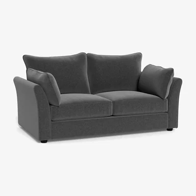 Heal's Heal's Tailor 3 Seater Sofa Melton Wool Granite Natural Beech Feet - Heal's UK Furniture