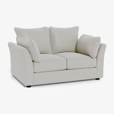 Heal's Heal's Tailor 2 Seater Sofa Capelo LinenCotton Sea Salt Natural Beech Feet - Heal's UK Furniture