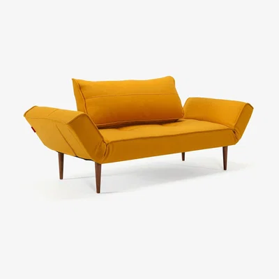 Heal's Heal's Tilt Sofa Bed Dessin Mustard - Heal's UK Bedroom Furniture
