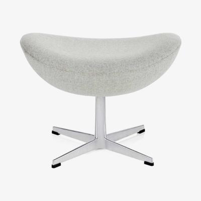 Heal's Fritz Hansen Egg Footstool Divina Melange 120 - Heal's UK Furniture