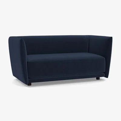 Heal's Heal's Valley 2 Seater Sofa Old England Leather Grey 007 - Heal's UK Furniture