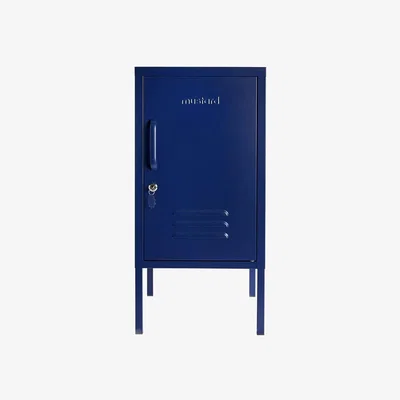 Heal's Mustard Made The Shorty Cabinet Navy - Heal's UK Furniture
