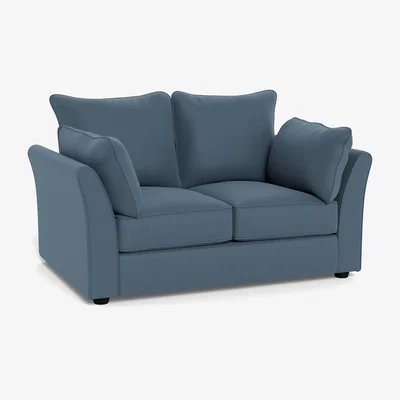 Heal's Heal's Tailor 2 Seater Sofa Capelo LinenCotton Mineral Natural Beech Feet - Heal's UK Furniture