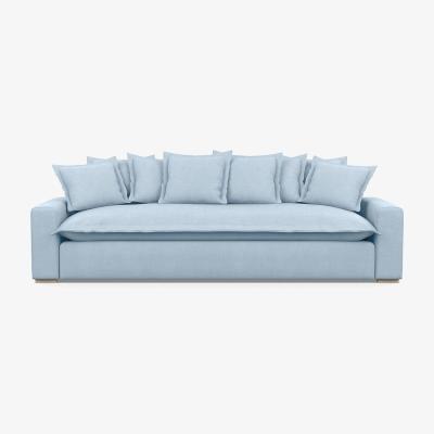 Heal's Heal's Brompton 5 Seater Sofa Capelo LinenCotton Sea  Shanty Natural Feet - Heal's UK Furniture