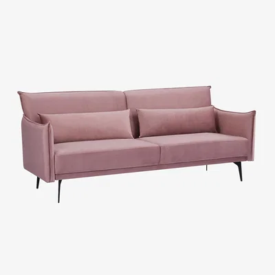 Homebase Sutton Sofa Bed - Blush