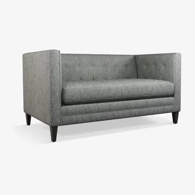John Lewis John Lewis & Partners Matchbox Compact 2 Seater Sofa, Dark Leg
