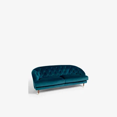 John Lewis John Lewis & Partners + Swoon Radley Large 3 Seater Sofa, Wildwood Green Velvet