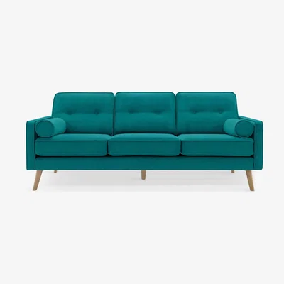 John Lewis G Plan Vintage The Sixty Five Large 3 Seater Sofa, Plush Mallard