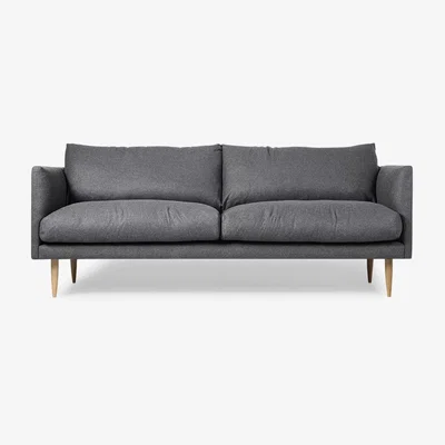 John Lewis Swoon Luna Large 3 Seater Sofa, Light Leg