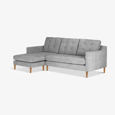 John Lewis John Lewis & Partners Draper 5+ Seater LHF Chaise End Sofa