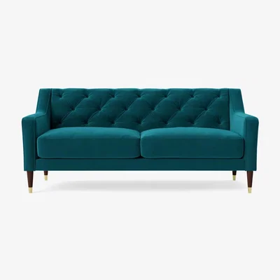 John Lewis Swoon Pritchard Large 3 Seater Sofa, Dark Leg