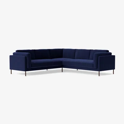 John Lewis Swoon Munich 5 Seater Corner Sofa, Dark Leg