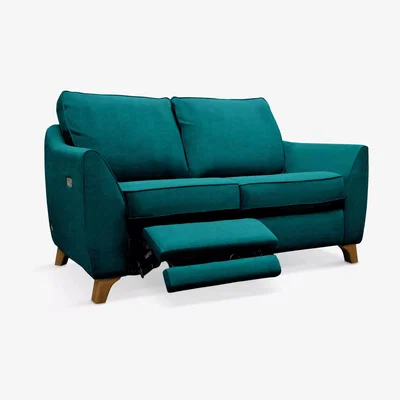 John Lewis G Plan Vintage The Sixty Eight Small 2 Seater Sofa with Single Footrest Mechanism
