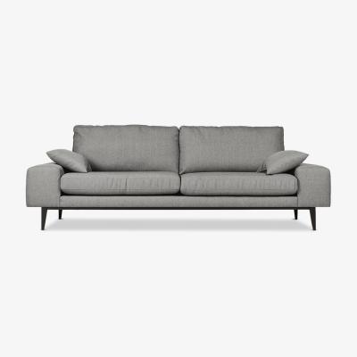 John Lewis Swoon Tulum Large 3 Seater Sofa, Dark Leg