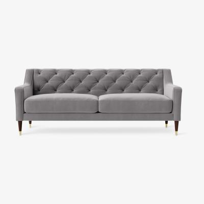 John Lewis Swoon Pritchard Medium 2 Seater Sofa, Dark Leg