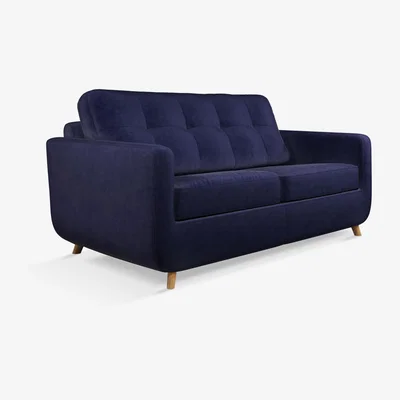 John Lewis John Lewis Barbican Medium 2 Seater Sofa Bed, Light Leg