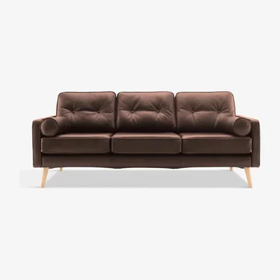 John Lewis G Plan Vintage The Sixty Five Large 3 Seater Leather Sofa