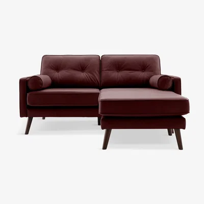 John Lewis G Plan Vintage The Sixty Five Medium 2 Seater Chaise End Leather Sofa