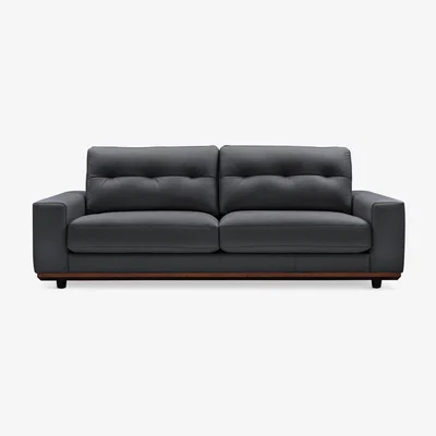 John Lewis G Plan Vintage The Seventy One Large 3 Seater Leather Sofa