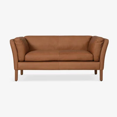John Lewis Halo Groucho Small 2 Seater Leather Sofa