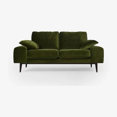 John Lewis Swoon Tulum Medium 2 Seater Sofa, Dark Leg