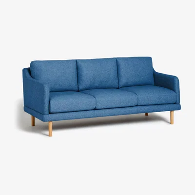 John Lewis ANYDAY John Lewis & Partners Sweep Large 3 Seater Sofa, Light Leg