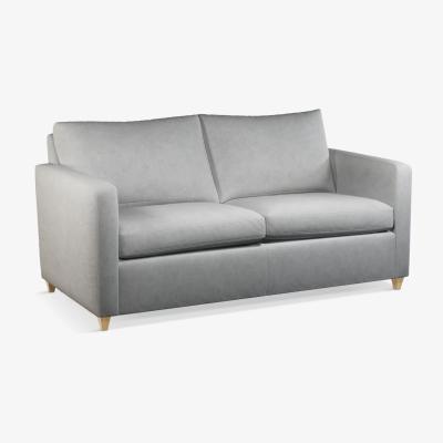 John Lewis John Lewis & Partners Bailey Medium 2 Seater Sofa Bed, Light Leg, Quartz Grey