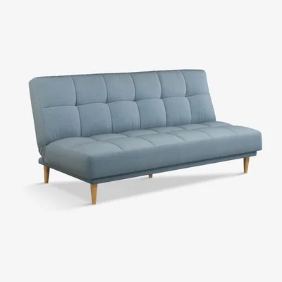 John Lewis John Lewis Linear Medium 2 Seater Sofa Bed, Light Leg