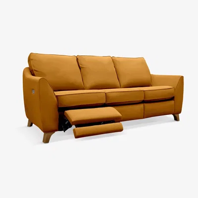 John Lewis G Plan Vintage The Sixty Eight Large 3 Seater Sofa with Footrest Mechanism