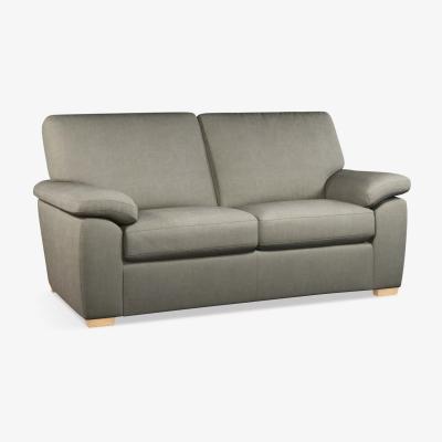John Lewis John Lewis Camden Medium 2 Seater Sofa Bed, Light Leg, Soft Touch Chenille Grey