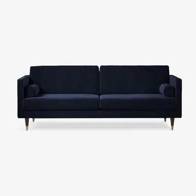 John Lewis Swoon Porto Large 3 Seater Sofa, Dark Leg