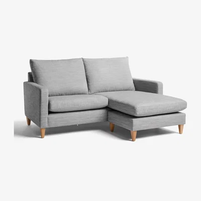 John Lewis John Lewis & Partners Bailey High Back RHF Chaise End Sofa
