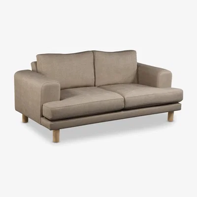 John Lewis John Lewis & Partners Broadview Small 2 Seater Sofa, Light Leg, Erin Mole