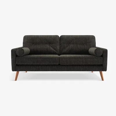 John Lewis G Plan Vintage The Sixty Five Small 2 Seater Sofa, Synergy Charcoal