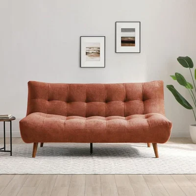La Redoute Morgan Chenille Click-Clack Sofa Bed