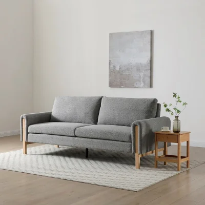La Redoute Quincy Textured Weave Click-Clack Sofa Bed