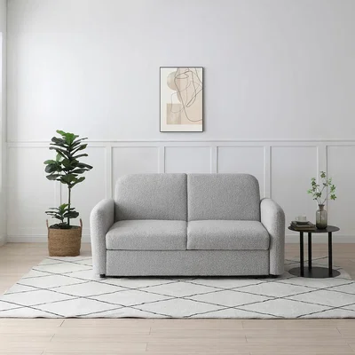 La Redoute Aire Boucle 2 Seater Pop Up Sofa Bed