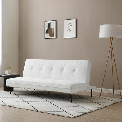 La Redoute Luna Boucle Click-Clack Sofa Bed